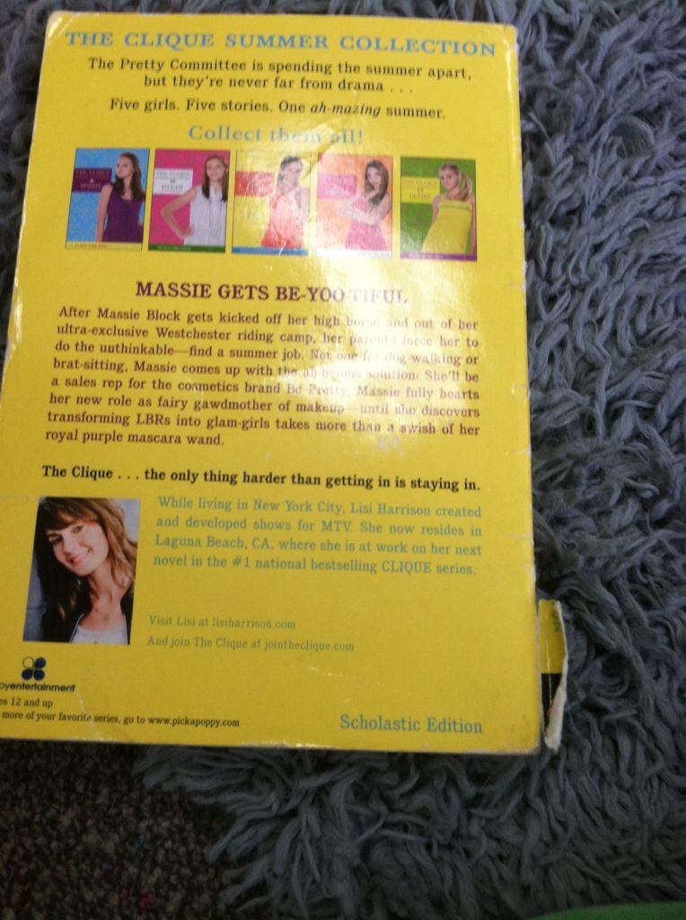The Clique Summer Collection - Lisi Harrison book collectible - Main Image 2