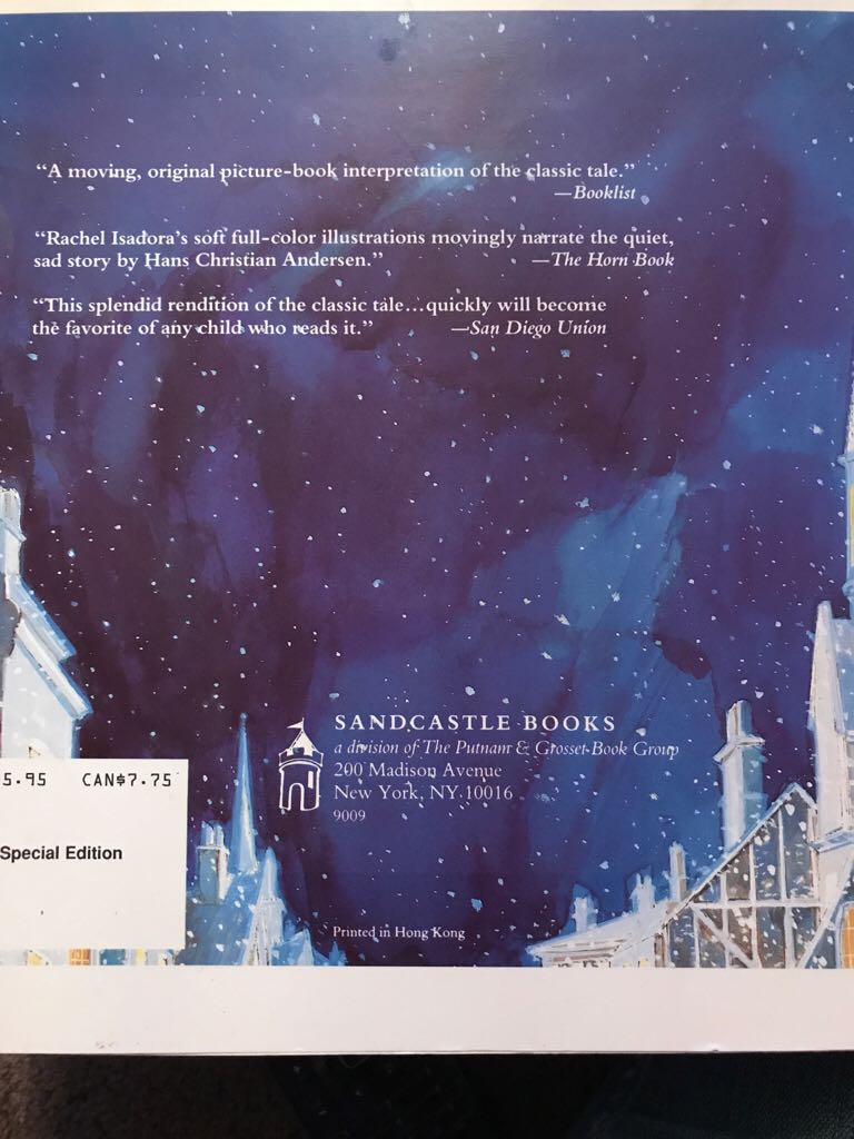 The Little Match Girl - Jerry Pinkney (Read - eBook) book collectible [Barcode 9780439643634] - Main Image 2