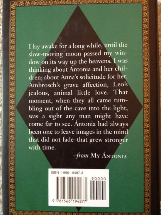 My Antonia - Willa Cather (Penguin - Hardcover) book collectible [Barcode 9781566194877] - Main Image 2
