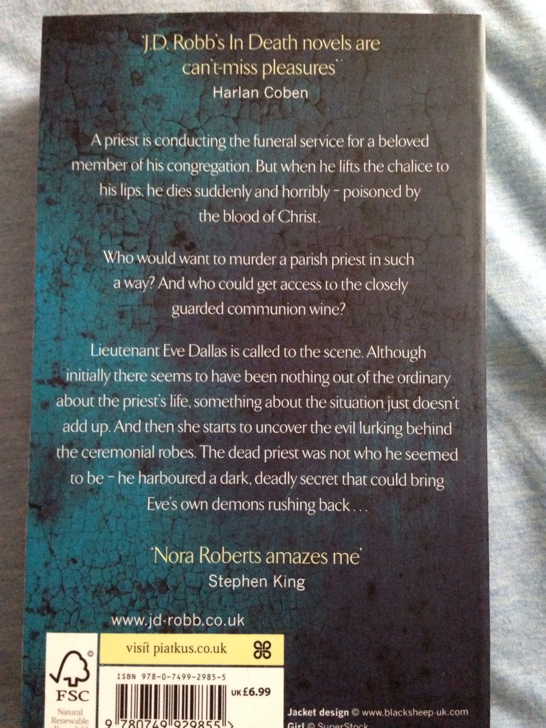 Salvation In Death - J.D. Robb (Piatkus - Paperback) book collectible [Barcode 9780749929855] - Main Image 2