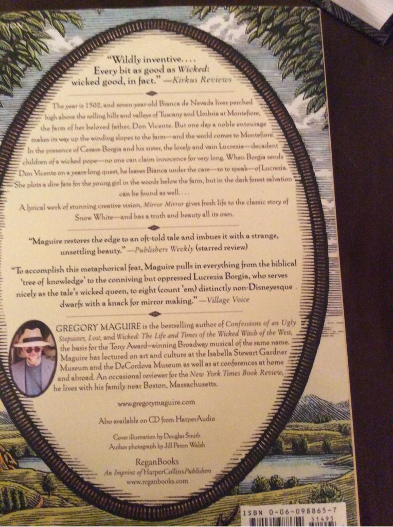 Mirror Mirror - Gregory Maguire (HarperCollins - Trade Paperback) book collectible [Barcode 9780060988654] - Main Image 2