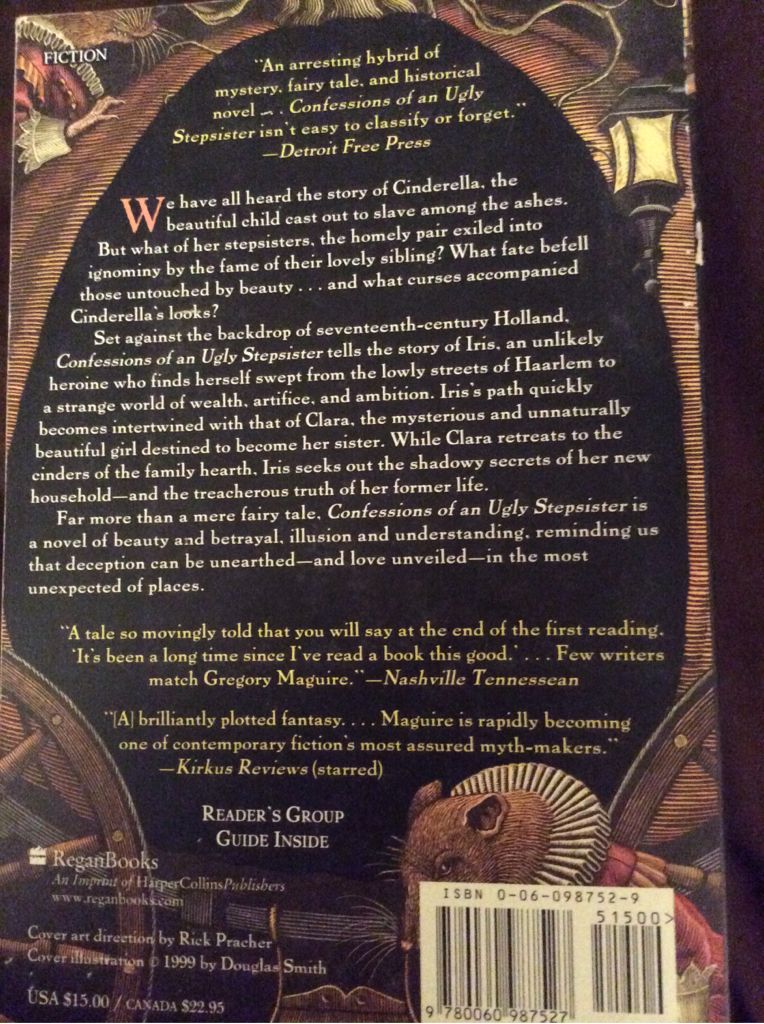 Maguirre, Gregory - Confessions of an Ugly Stepsister - Gregory Maguire (HarperCollins Publishers - Trade Paperback) book collectible [Barcode 9780060987527] - Main Image 2