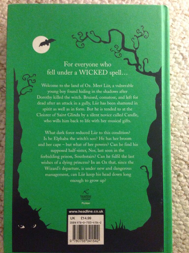 Son Of A Witch - Gregory Maguire (Headline Review - Hardcover) book collectible [Barcode 9780755341542] - Main Image 2