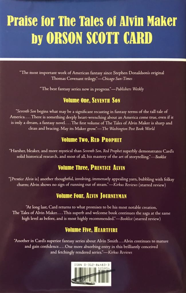 The Crystal City - Orson Scott Card (Tor - Hardcover) book collectible [Barcode 9780312864835] - Main Image 2