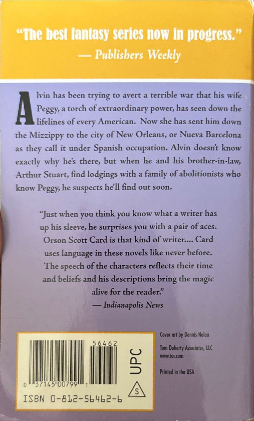 The Crystal City - Orson Scott Card (Tor Fantasy - Paperback) book collectible [Barcode 9780812564624] - Main Image 2