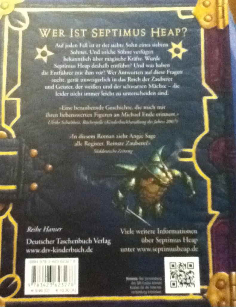 Magyk - Angie Sage (HarperCollins Publishers - Paperback) book collectible [Barcode 9783423623278] - Main Image 2