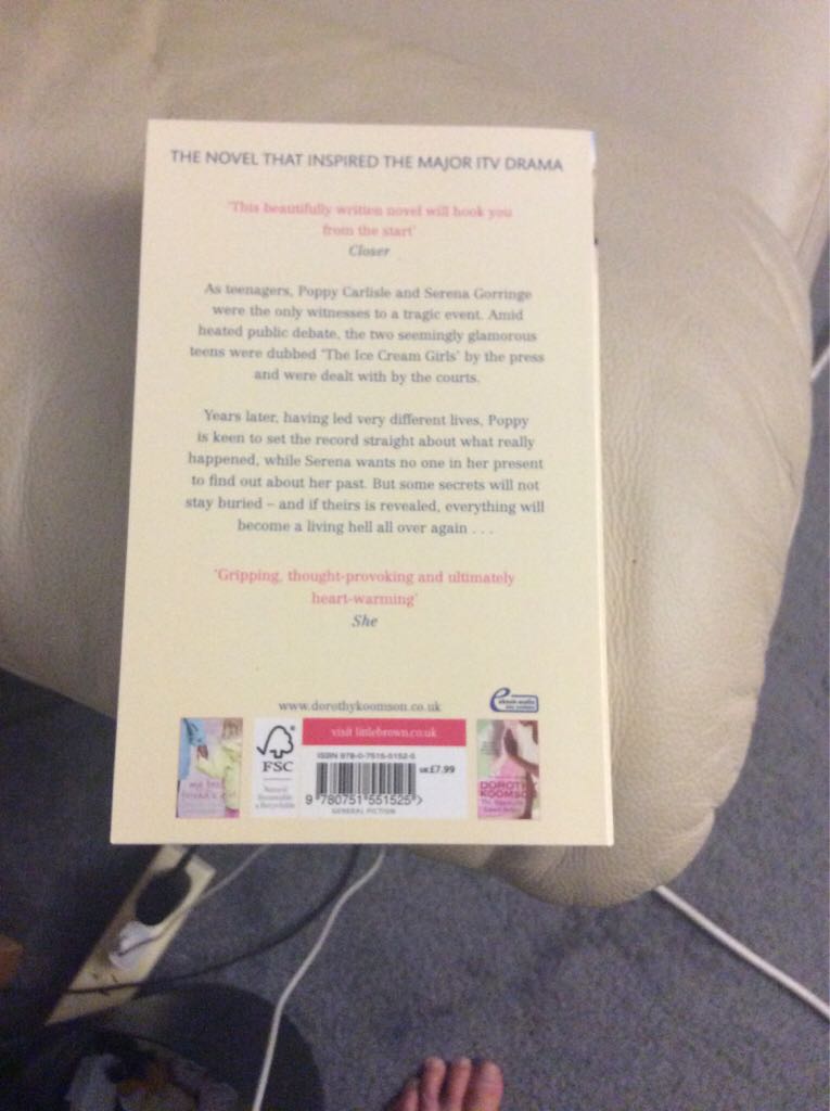 The Ice Cream Girls - Dorothy Koomson (Sphere - Paperback) book collectible [Barcode 9780751551525] - Main Image 2