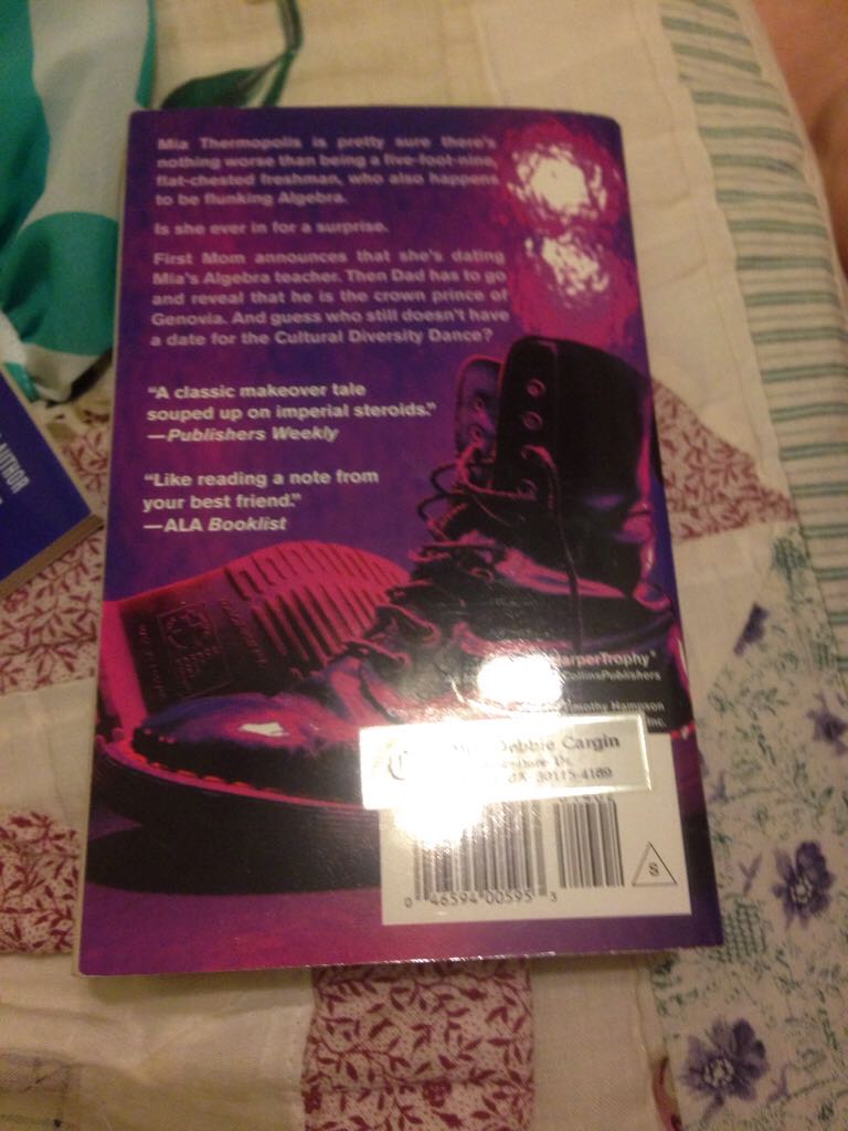 The Princess Diaries - Teens (Harper Collins Publishers Inc - Paperback) book collectible - Main Image 2