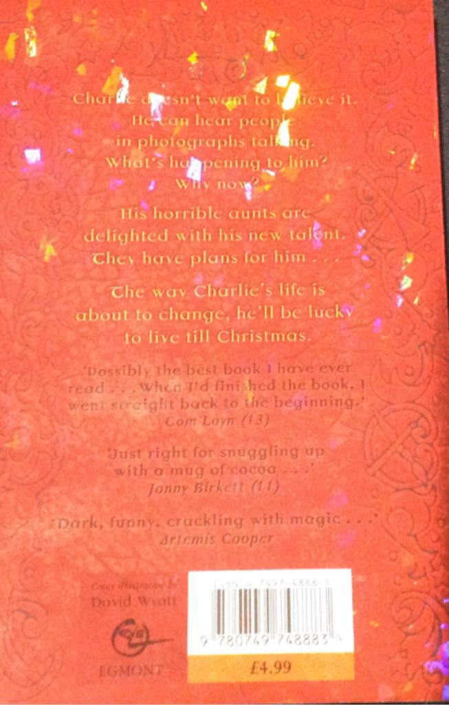 Midnight For Charlie Bone - Jenny Nimmo (A Scholastic Press - Paperback) book collectible [Barcode 9780749748883] - Main Image 2