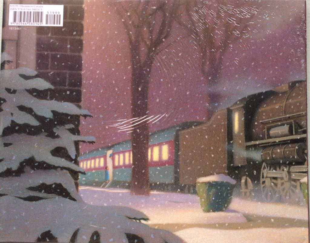 The Polar Express - Chris Van Allsburg (Houghton Mifflin Harcourt - Hardcover) book collectible [Barcode 9780544580145] - Main Image 2
