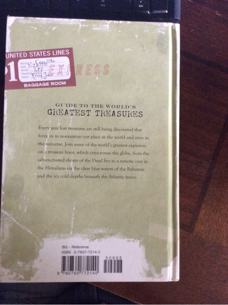 Guide to the Worlds Greatest Treasure - Michael Bradley (Barnes  - Hardcover) book collectible [Barcode 9780760772140] - Main Image 2