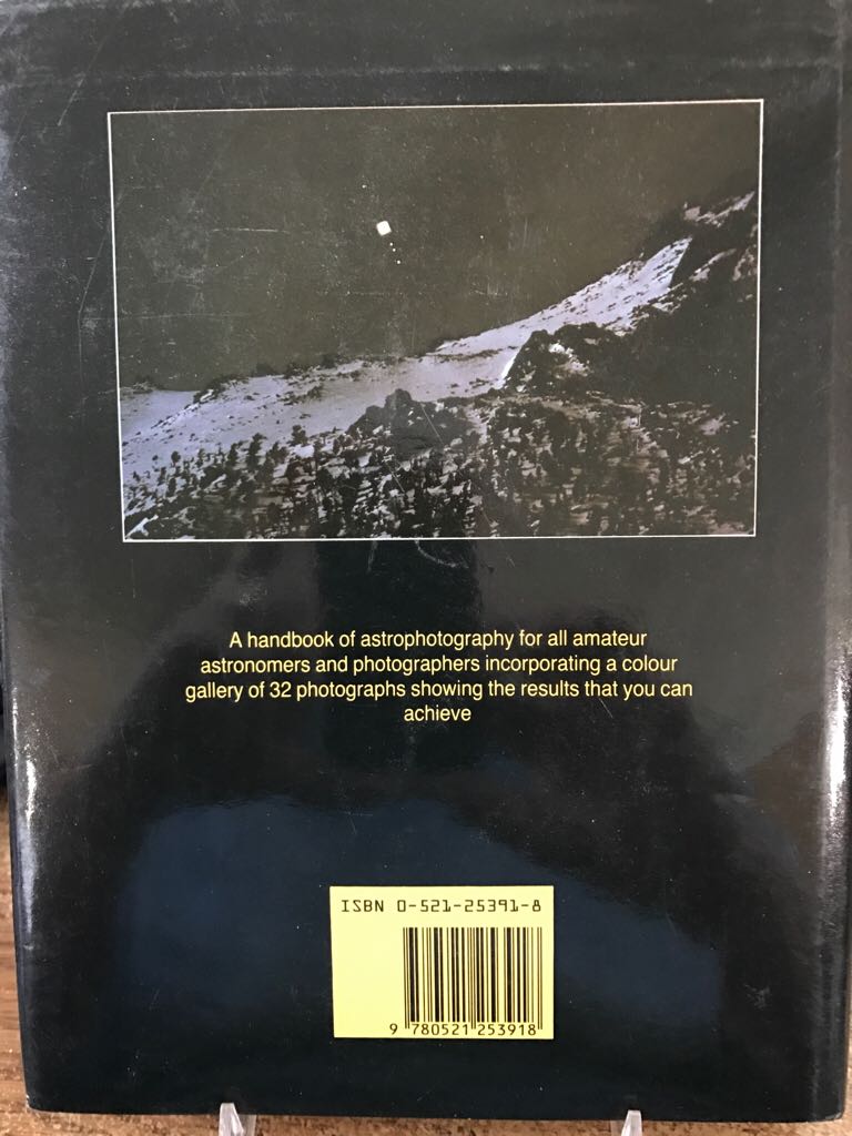 Astrophotography For The Amateur  (Cambidge University Press - Hardcover) book collectible [Barcode 9780521253918] - Main Image 2