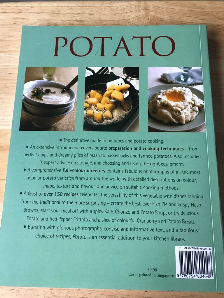 Potato - Sally Mansfield Alex Barker (Lorenz Books) book collectible [Barcode 9780754804048] - Main Image 2