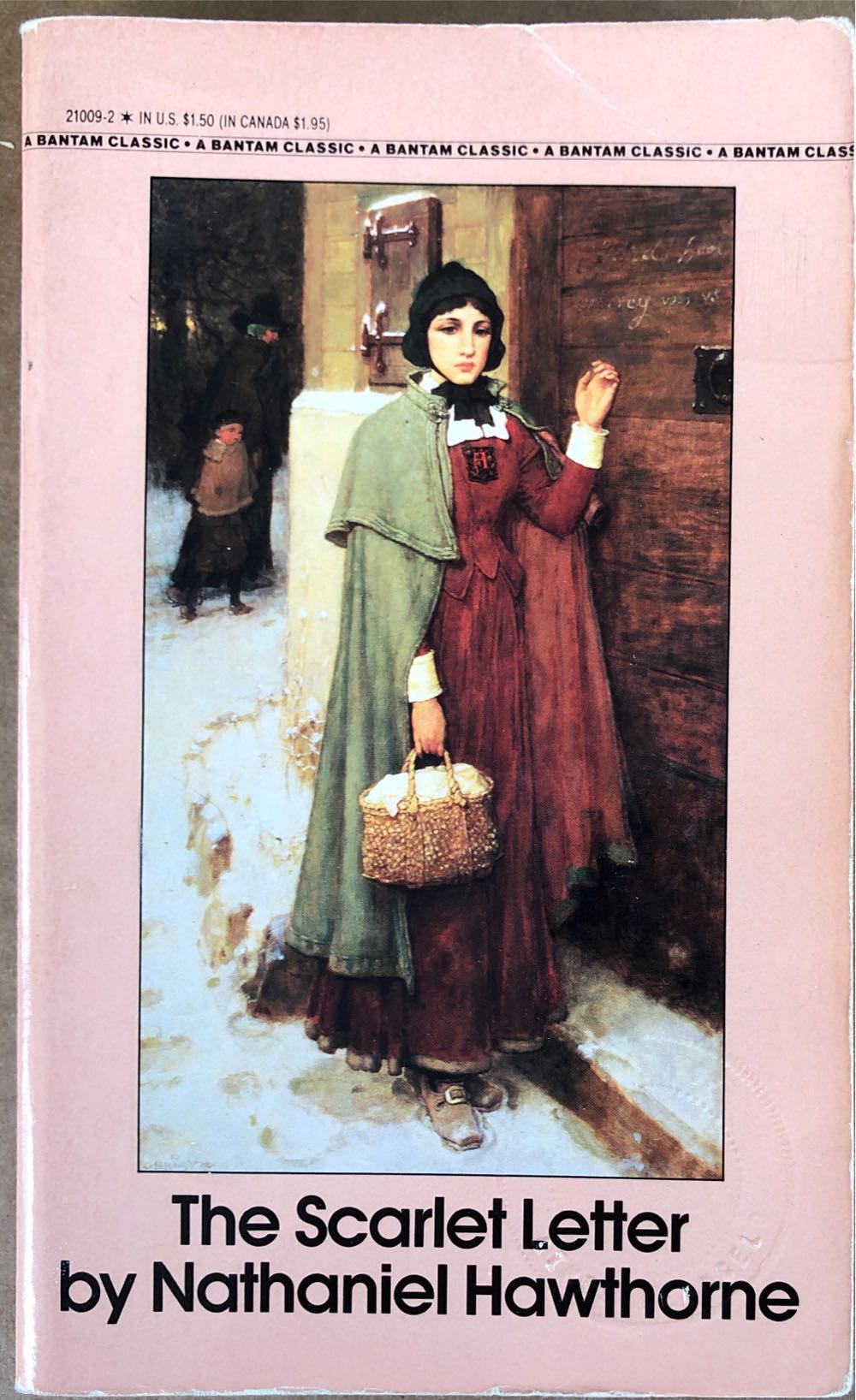 The Scarlet Letter - Nathaniel Hawthorne (Bantam Classic - Paperback) book collectible [Barcode 9780553210095] - Main Image 3