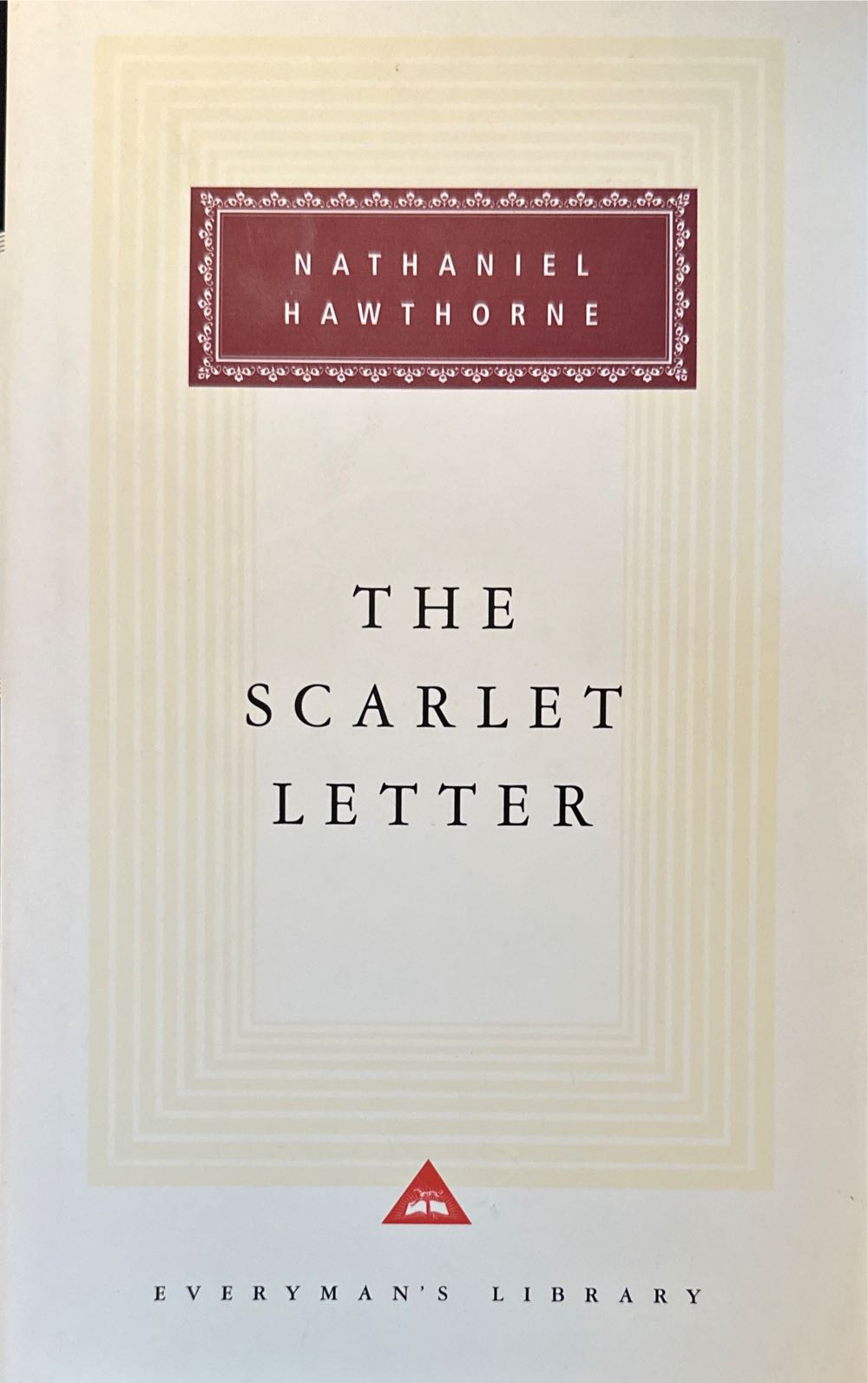 The Scarlet Letter - Nathaniel Hawthorne (Everyman’s Library - Hardcover) book collectible [Barcode 9780679417316] - Main Image 2
