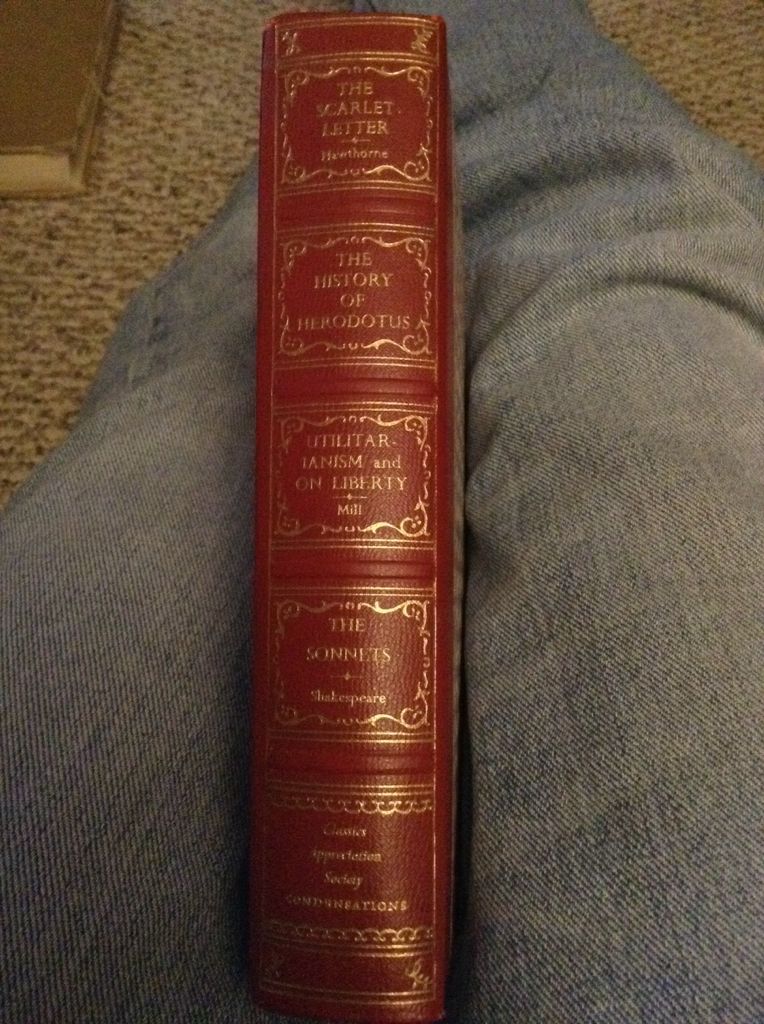 The Scarlet Letter - Nathaniel Hawthorne (The Franklin Library - Hardcover) book collectible [Barcode 9780681995314] - Main Image 2