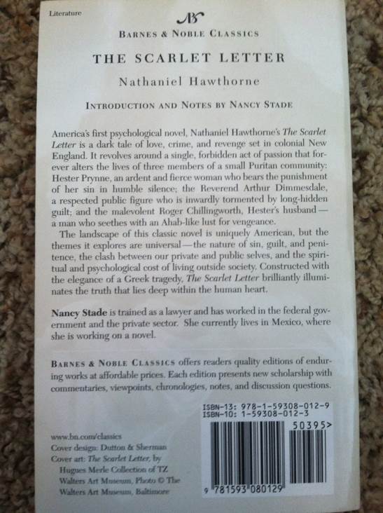 The Scarlet Letter - Nathaniel Hawthorne (Fine Creative Media, Inc. - Paperback) book collectible [Barcode 9781593080129] - Main Image 2