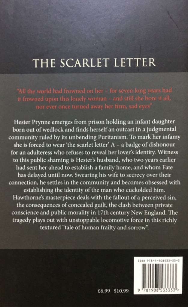 The Scarlet Letter - Nathaniel Hawthorne (Transatlantic Press - Paperback) book collectible [Barcode 9781908533333] - Main Image 2