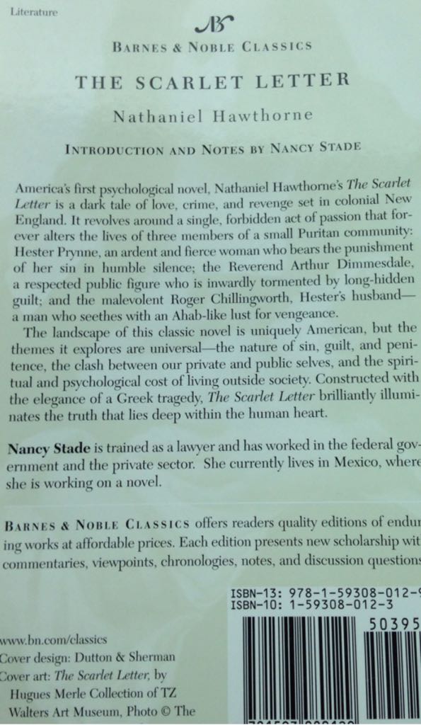 The Scarlet Letter  book collectible - Main Image 2