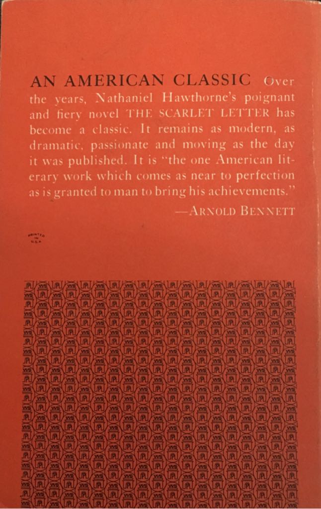 The Scarlet Letter - Nathaniel Hawthorne (A Washington Square Press Book - Paperback) book collectible - Main Image 2