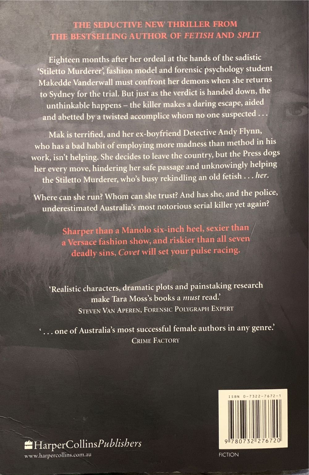 Covet - Tara Moss (HarperCollins - Paperback) book collectible [Barcode 9780732276720] - Main Image 2