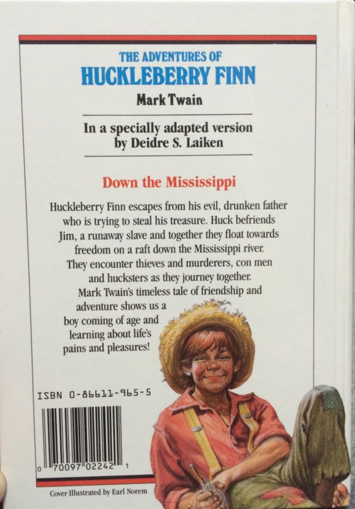 Adventures Of Huckleberry Finn, The - Mark Twain (Easton Press - Hardcover) book collectible [Barcode 9780866119658] - Main Image 2
