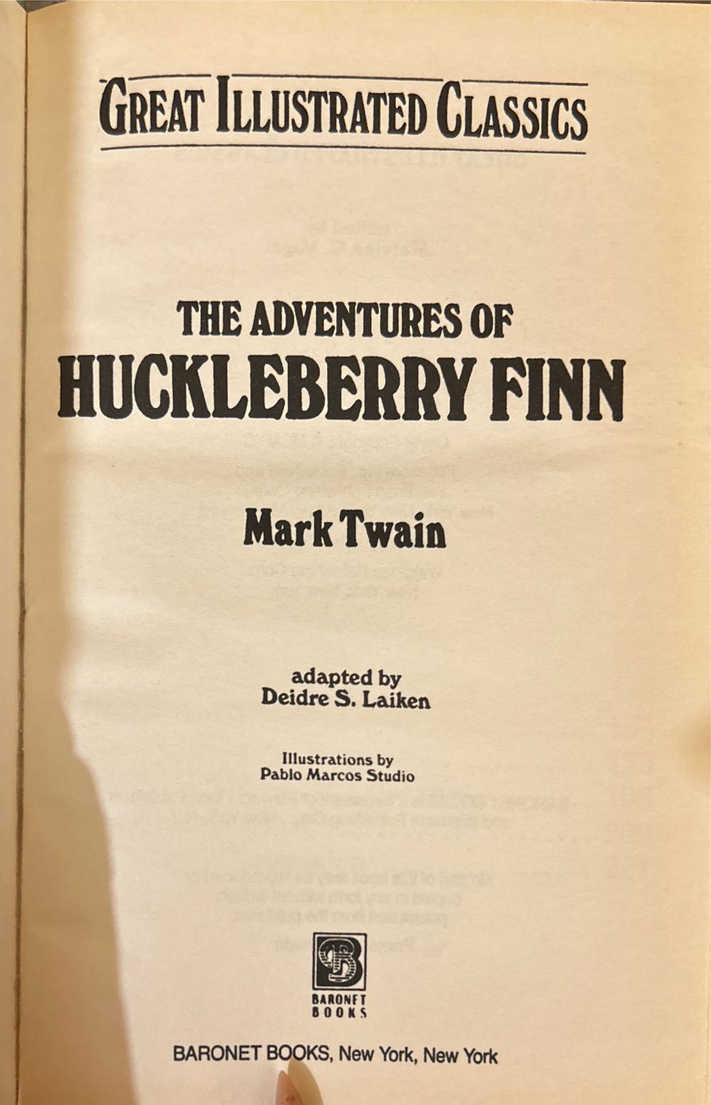 Adventures Of Huckleberry Finn, The - Mark Twain (Easton Press - Hardcover) book collectible [Barcode 9780866119658] - Main Image 3