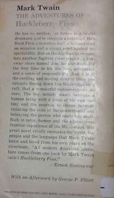 Adventures Of Huckleberry Finn, The - Mark Twain (Chatto & Windus - Hardcover) book collectible [Barcode 9780870865046] - Main Image 2