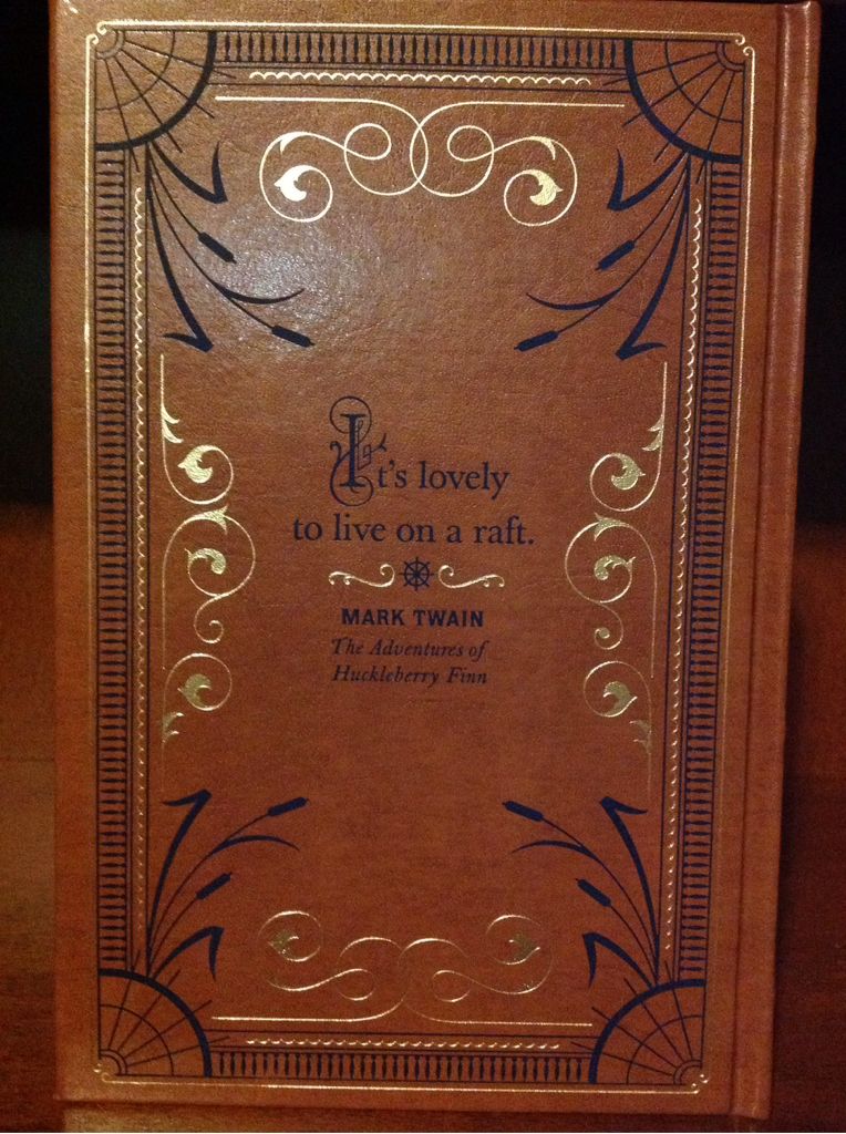 The Adventures Of Huckleberry Finn - Mark Twain (Grosset & Dunlap - Calf-Binding) book collectible [Barcode 9781435129726] - Main Image 2