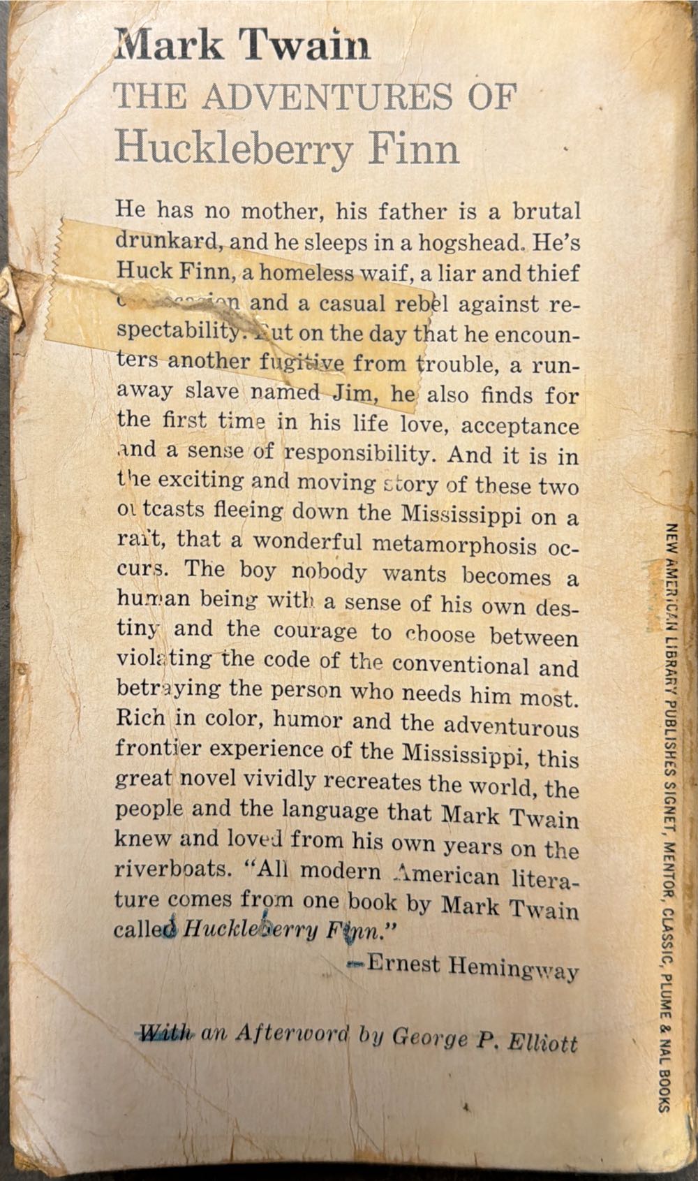 The Adventures Of Huckleberry Finn - Mark Twain book collectible - Main Image 3