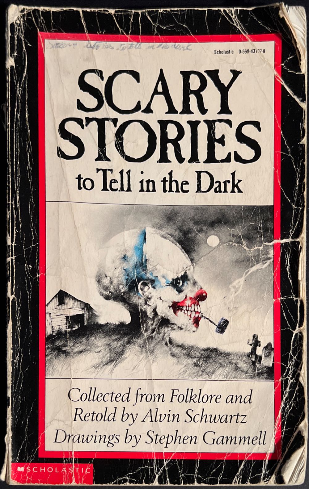Scary Stories To Tell In The Dark - Alvin Schwartz (Scholastic - Paperback) book collectible [Barcode 9780590431972] - Main Image 3