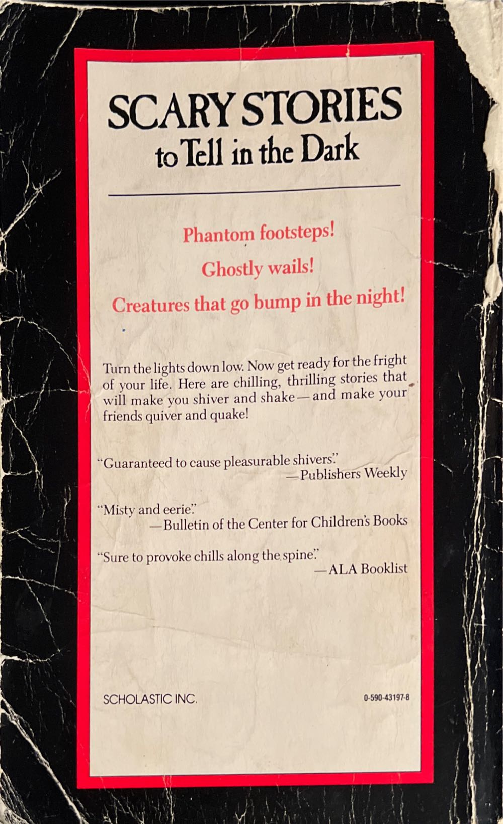 Scary Stories To Tell In The Dark - Alvin Schwartz (Scholastic - Paperback) book collectible [Barcode 9780590431972] - Main Image 4