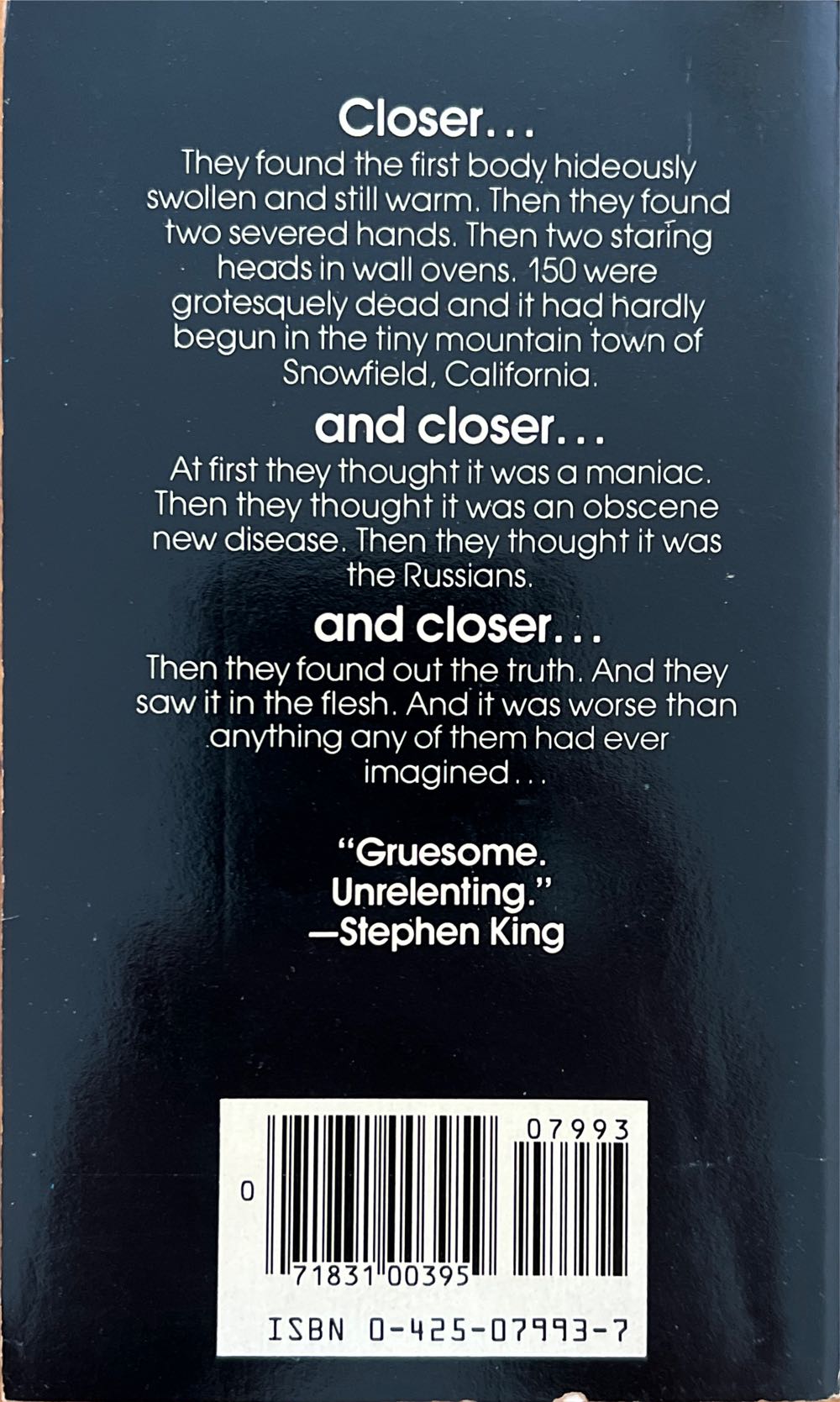 Phantoms - Dean R. Koontz (Berkley - Paperback) book collectible [Barcode 9780425079935] - Main Image 2