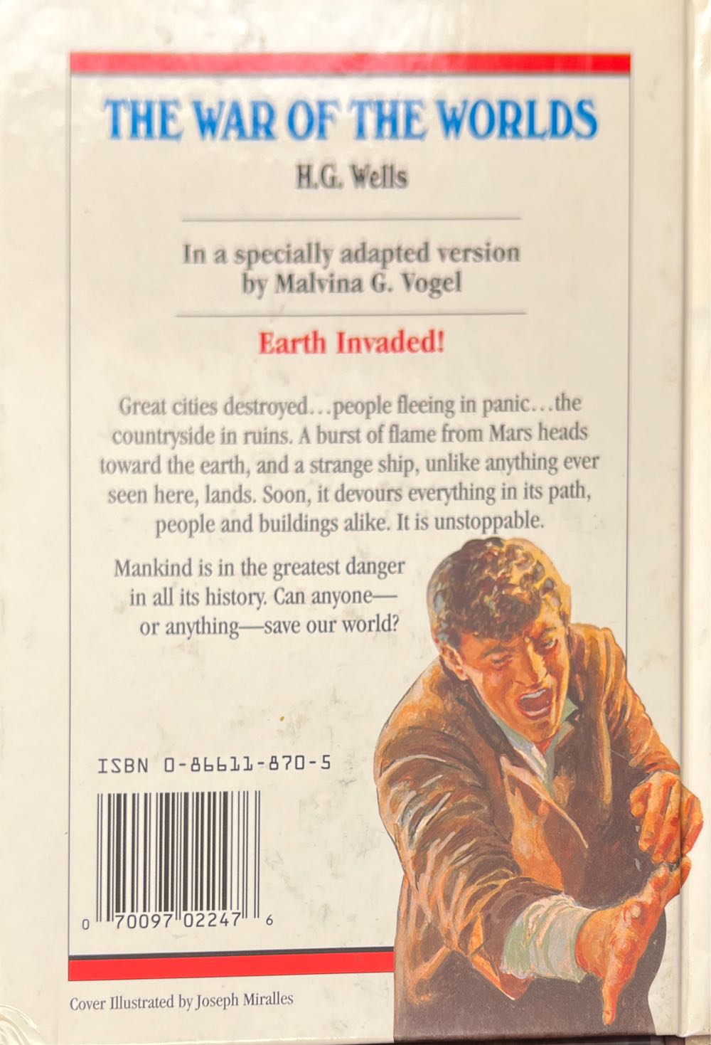 Great Illustrated Classics: The War Of The Worlds - H. G. Wells (Baronet Books - Hardcover) book collectible [Barcode 9780866118705] - Main Image 2