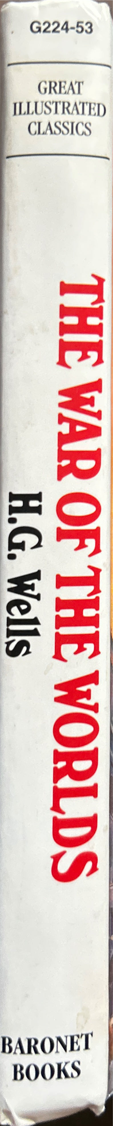 Great Illustrated Classics: The War Of The Worlds - H. G. Wells (Baronet Books - Hardcover) book collectible [Barcode 9780866118705] - Main Image 3