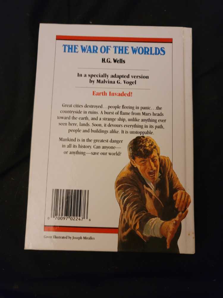 The War Of The Worlds - H.G. Wells (Baronet Books - Hardcover) book collectible - Main Image 3