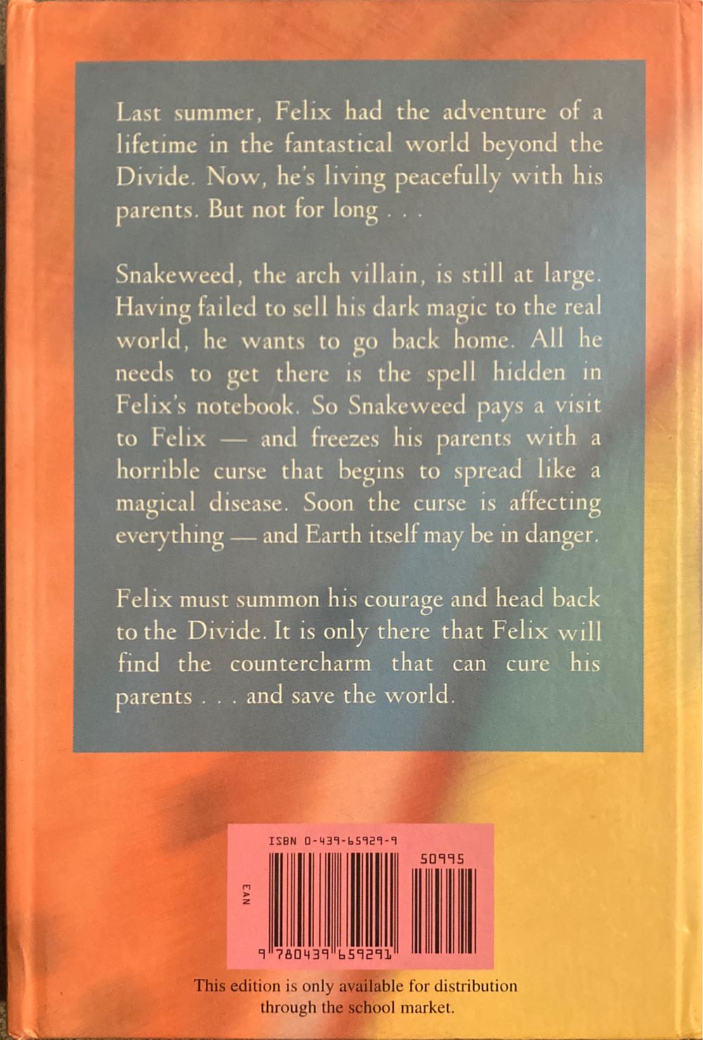 Divide 2: Back To The Divide - Elizabeth Kay (- Hardcover) book collectible [Barcode 9780439659291] - Main Image 2
