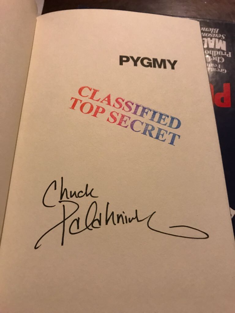 Pygmy - Chuck Palahniuk (Doubleday - Hardcover) book collectible [Barcode 9780385526340] - Main Image 2