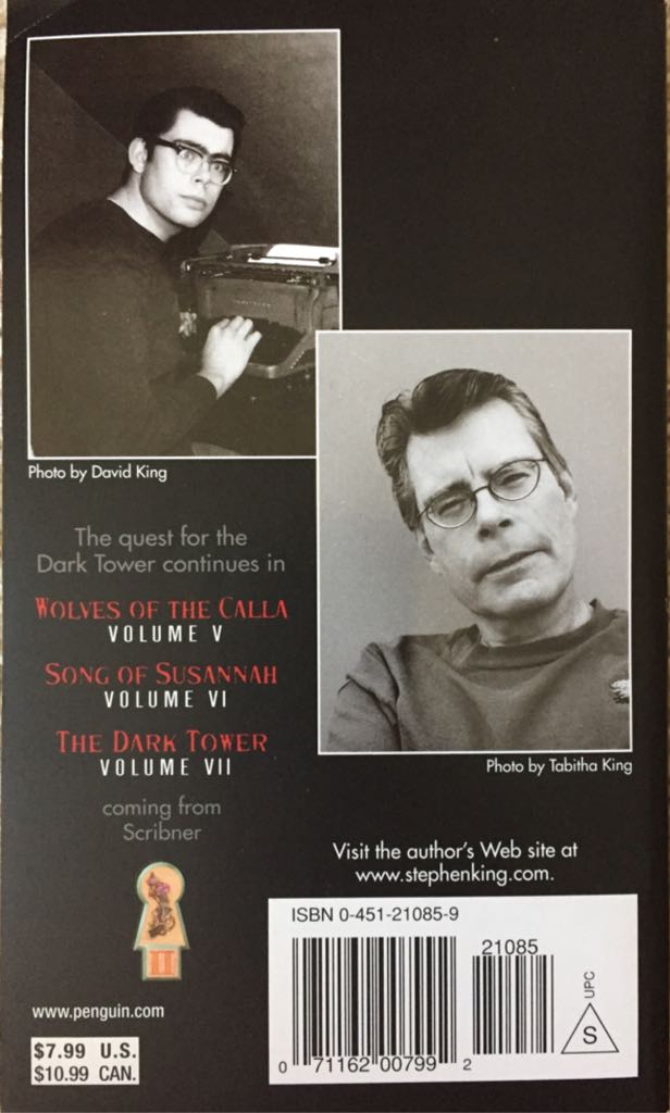 Dark Tower 2: The Drawing Of The Three - Stephen King (Signet - Paperback) book collectible [Barcode 9780451210852] - Main Image 2