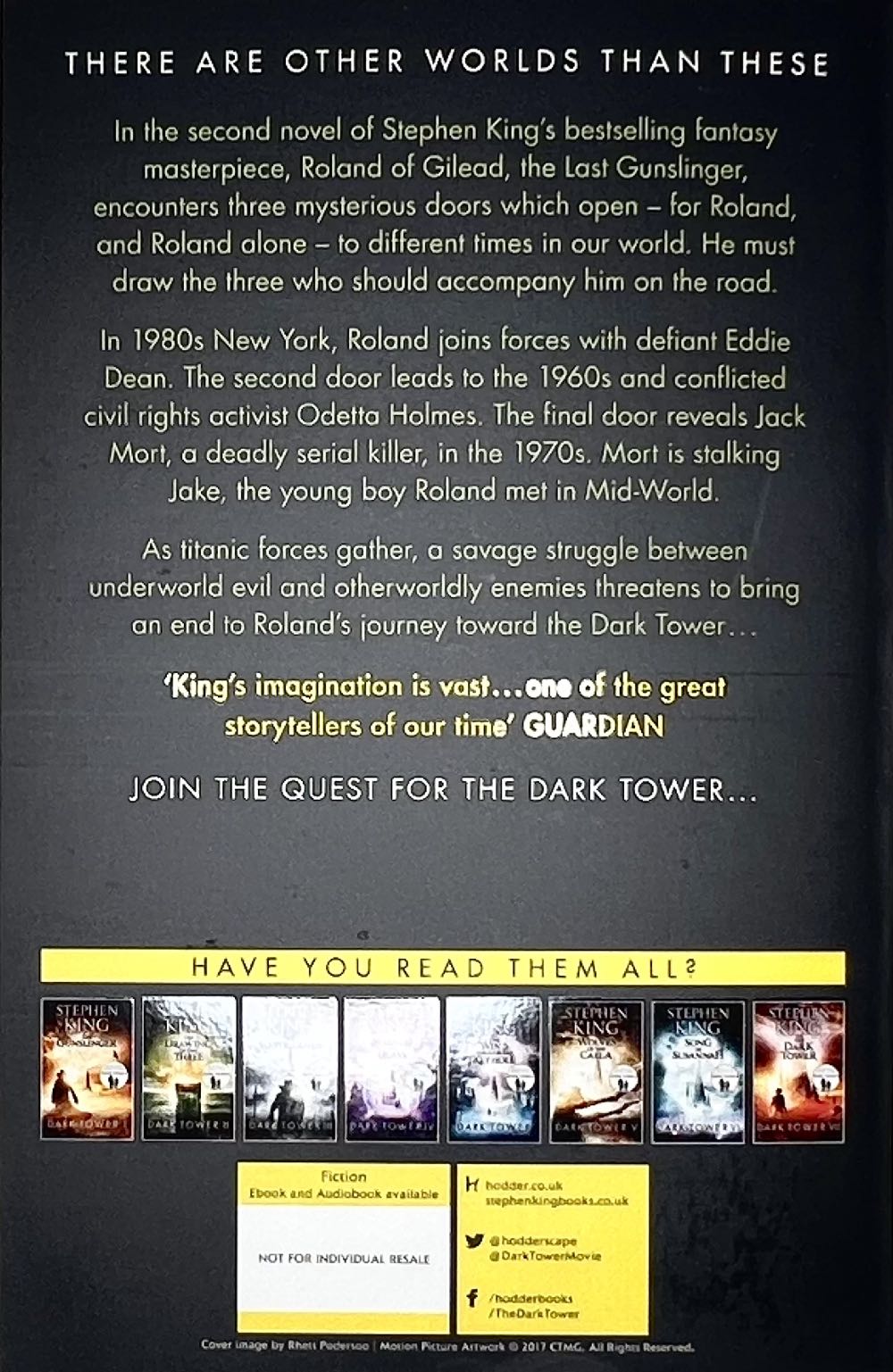 The Drawing Of The Three - Stephen King (- Paperback) book collectible [Barcode 9781444723458] - Main Image 3