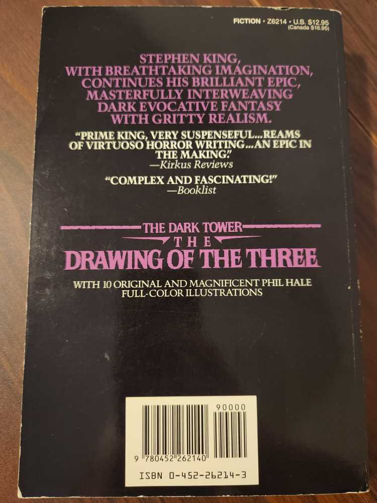 The Drawing of the Three - King, Stephen (Plume - Paperback) book collectible - Main Image 3