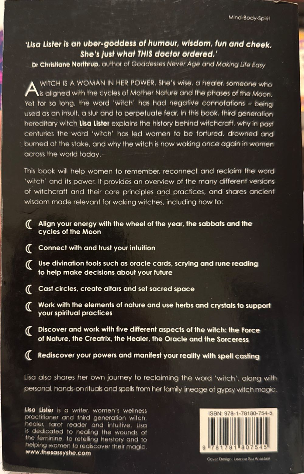 Witch - Lisa Lister (- Paperback) book collectible [Barcode 9781781807545] - Main Image 2