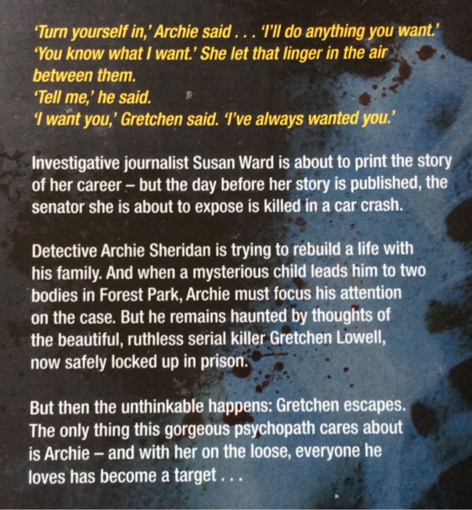 Sweetheart - Chelsea Cain (Pan Books - Paperback) book collectible [Barcode 9780330449816] - Main Image 2