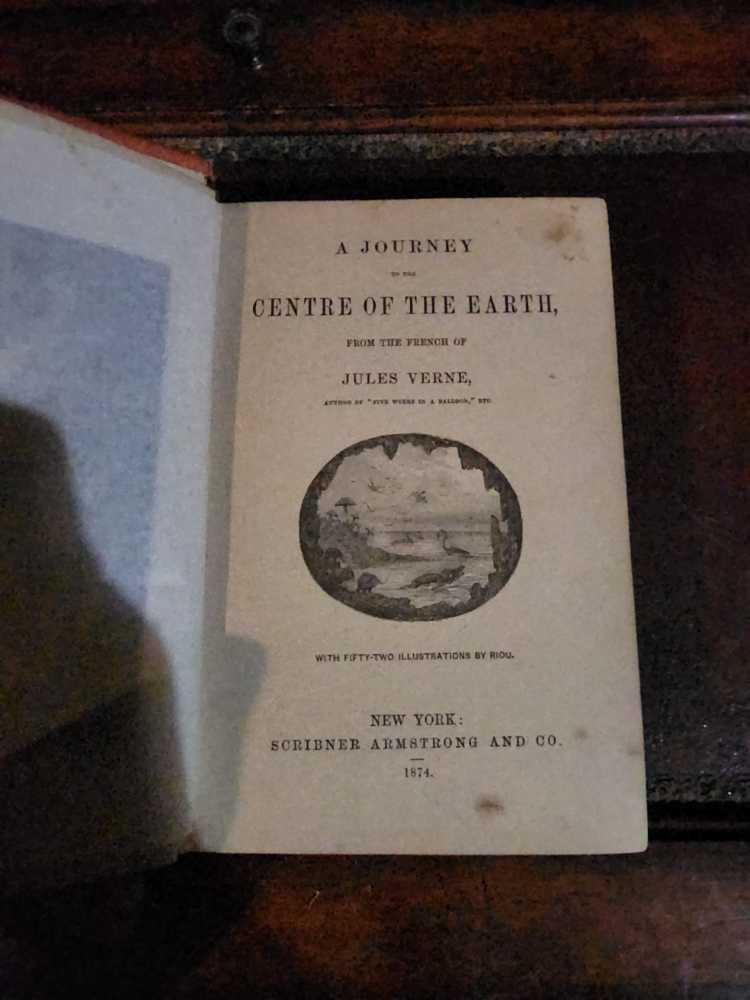 Journey To The Center Of The Earth - Jules Verne (Scholastic - Paperback) book collectible [Barcode 9780590044509] - Main Image 3