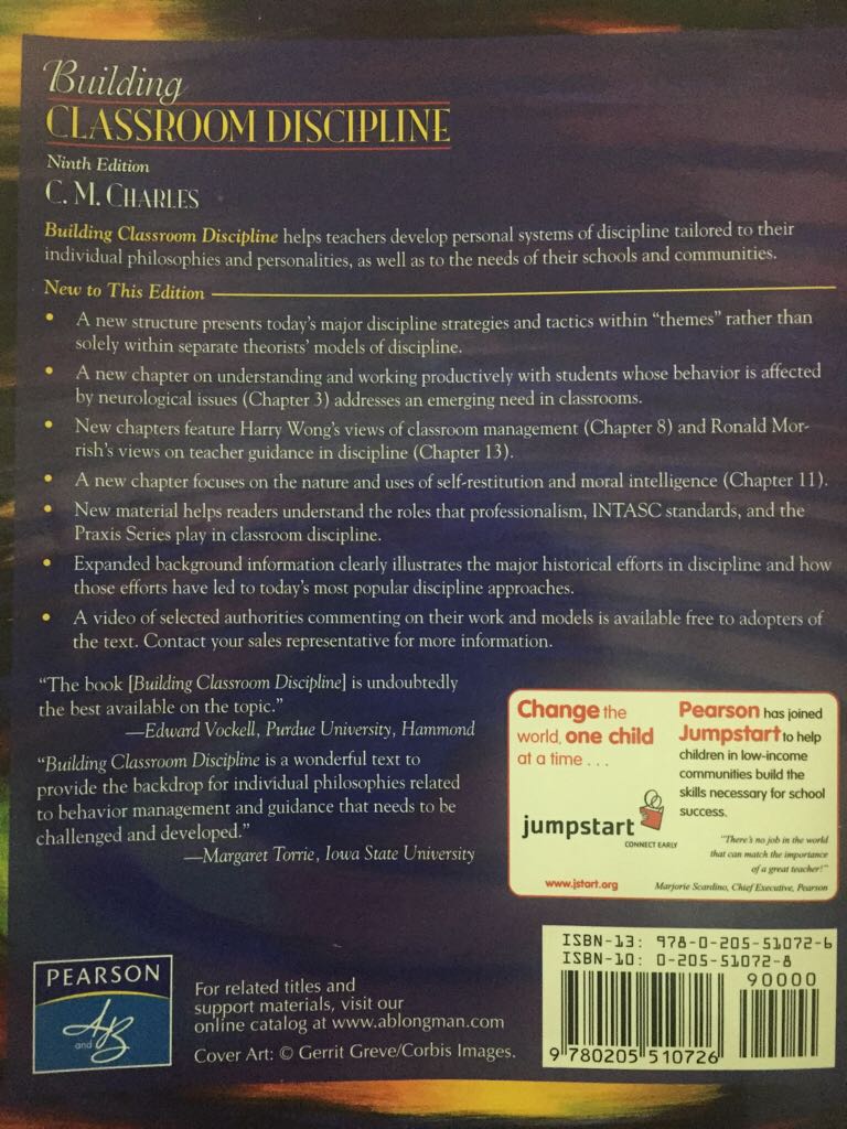 Building Classroom Discipline  (Paperback) book collectible [Barcode 9780205510726] - Main Image 2