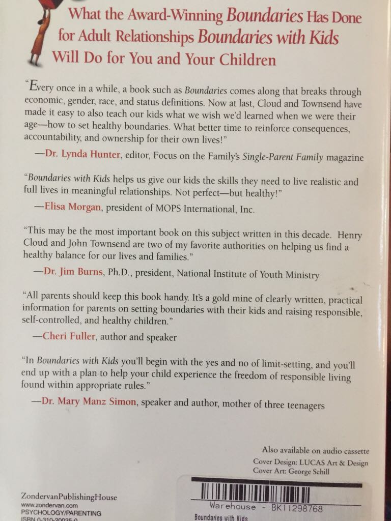 Boundaries With Kids - John Townsend book collectible - Main Image 2