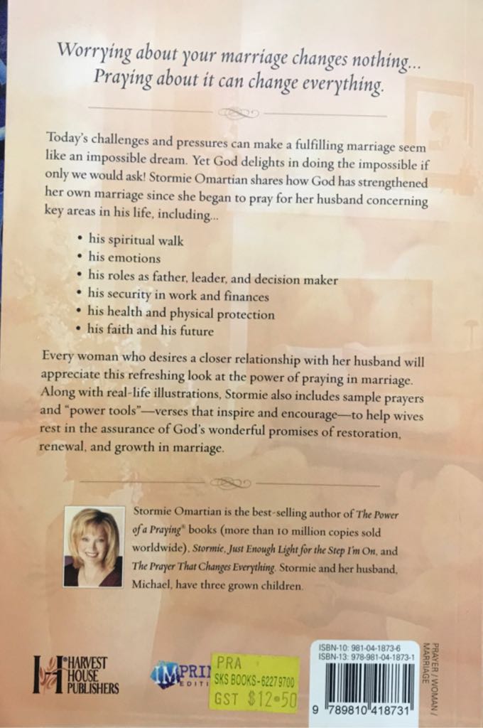 The Power Of A Praying Wife  book collectible [Barcode 9789810418731] - Main Image 2