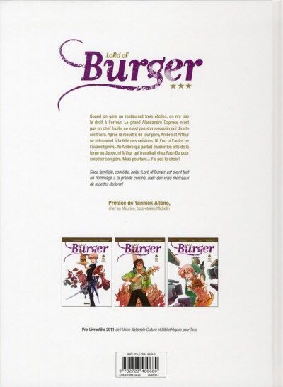 Lord Of Burger Tome 1 Le Clos Des Epices - Collectif book collectible [Barcode 9782723473668] - Main Image 2