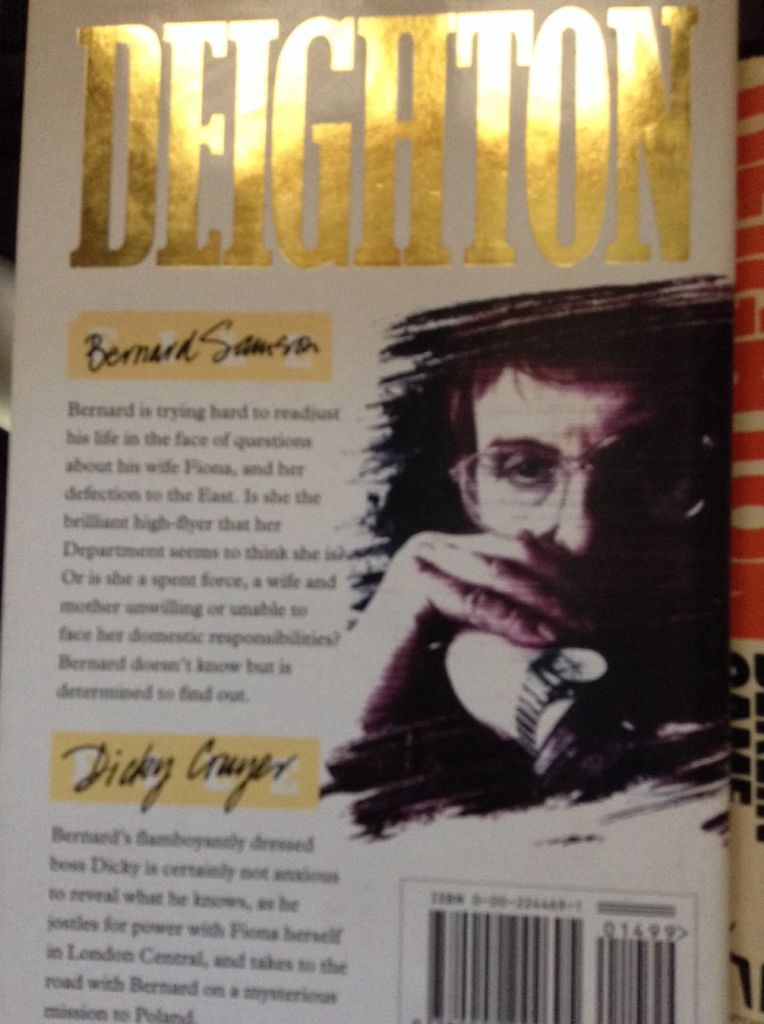 Hope - Len Deighton (Harper Collins - Hardcover) book collectible [Barcode 9780002244695] - Main Image 2