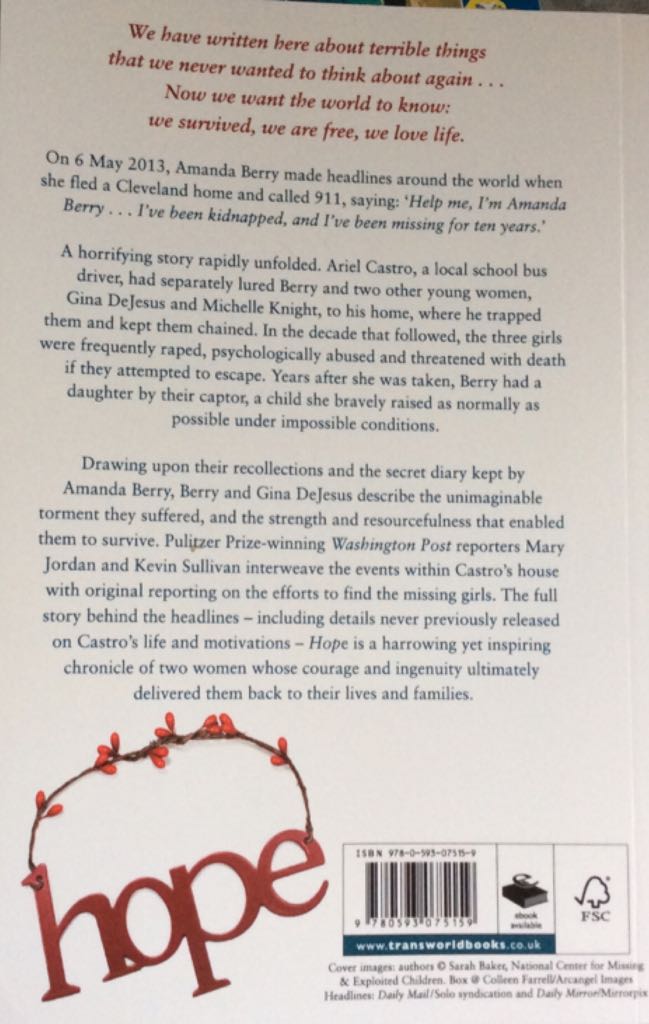 Hope - Bryson Smith (Flat - Ricky & Neil - Paperback) book collectible [Barcode 9780593075159] - Main Image 2